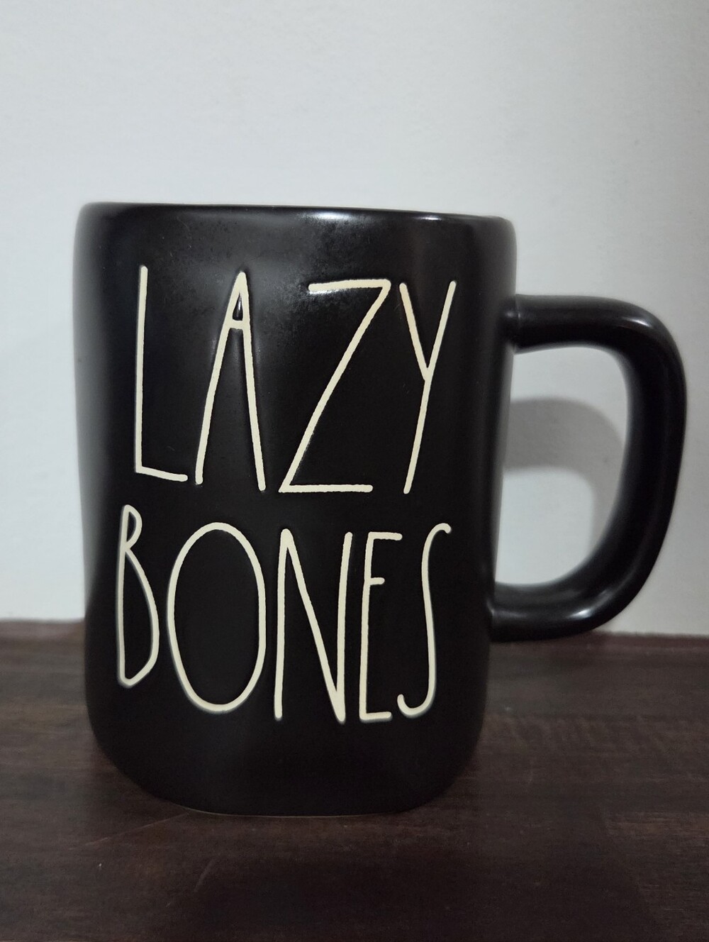 Rae Dunn Lazy Bones/Skeleton Mug